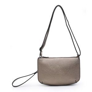 Vegan two Compartment Crossbody/Clutch